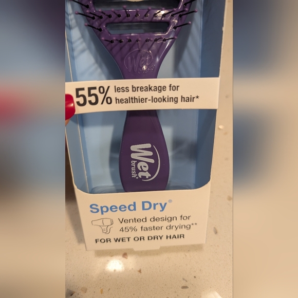 Wet Brush Hair Brush Original Detangler Speed Dry Lavender - Picture 7 of 8